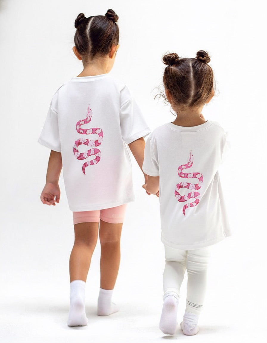 Lil Snaky Tee (off white)