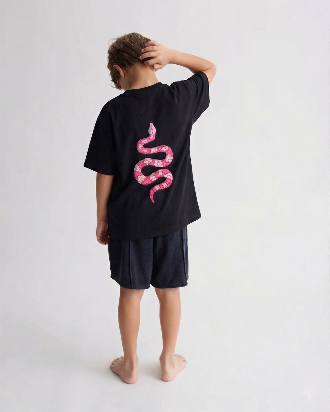 Lil Snaky Tee (black)