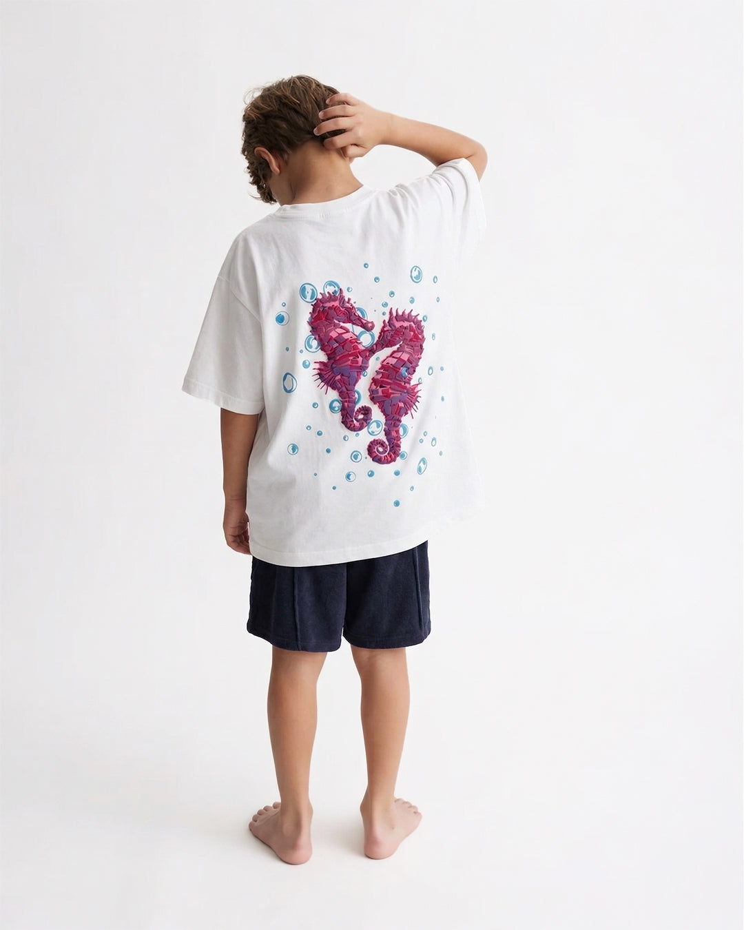 Sea Whispers Tee (off white)